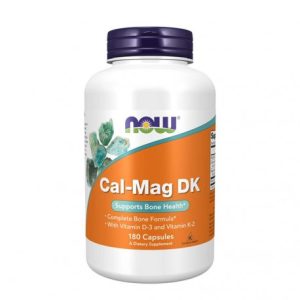 Cálcio + Magnésio + Vitamina D3 - 180 Cápsulas - Now