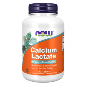 Calcium Lactate - 250 Comprimidos - Now