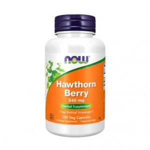 Crataegus 540mg (espinheiro alvar) - 100 Cápsulas Vegetais - Now