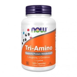 Tri-Amino - 120 Cápsulas - Now