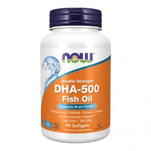 DHA 500 mg 90 cápsulas vegetais - Now