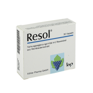 Resol 30 cápsulas - KVP