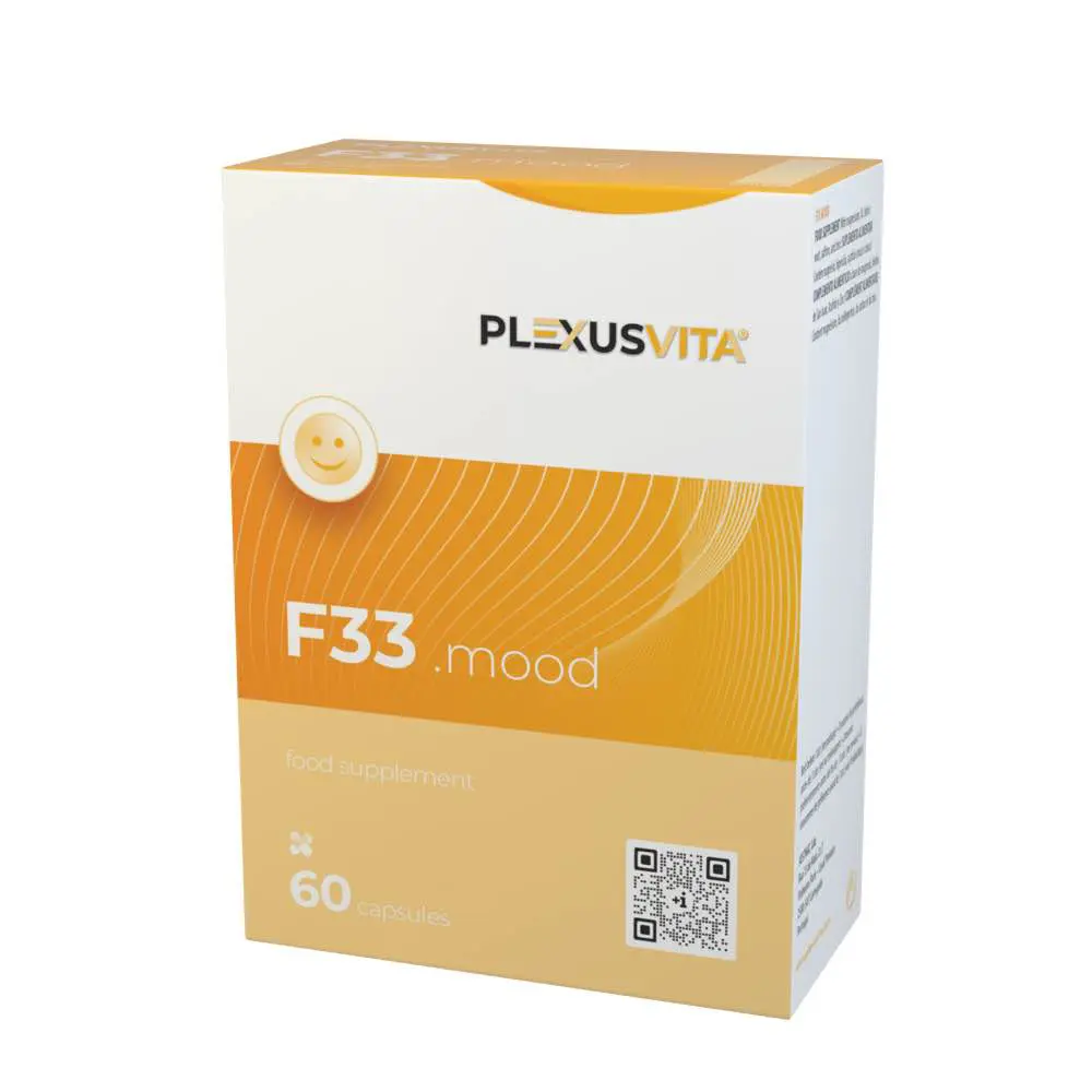 F33 Mood 60 Cápsulas – Plexusvita