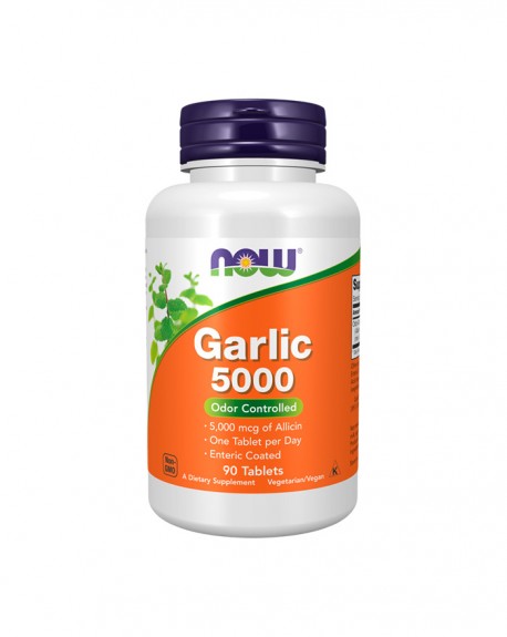 Garlic 5000 - 90 Comprimidos - Now