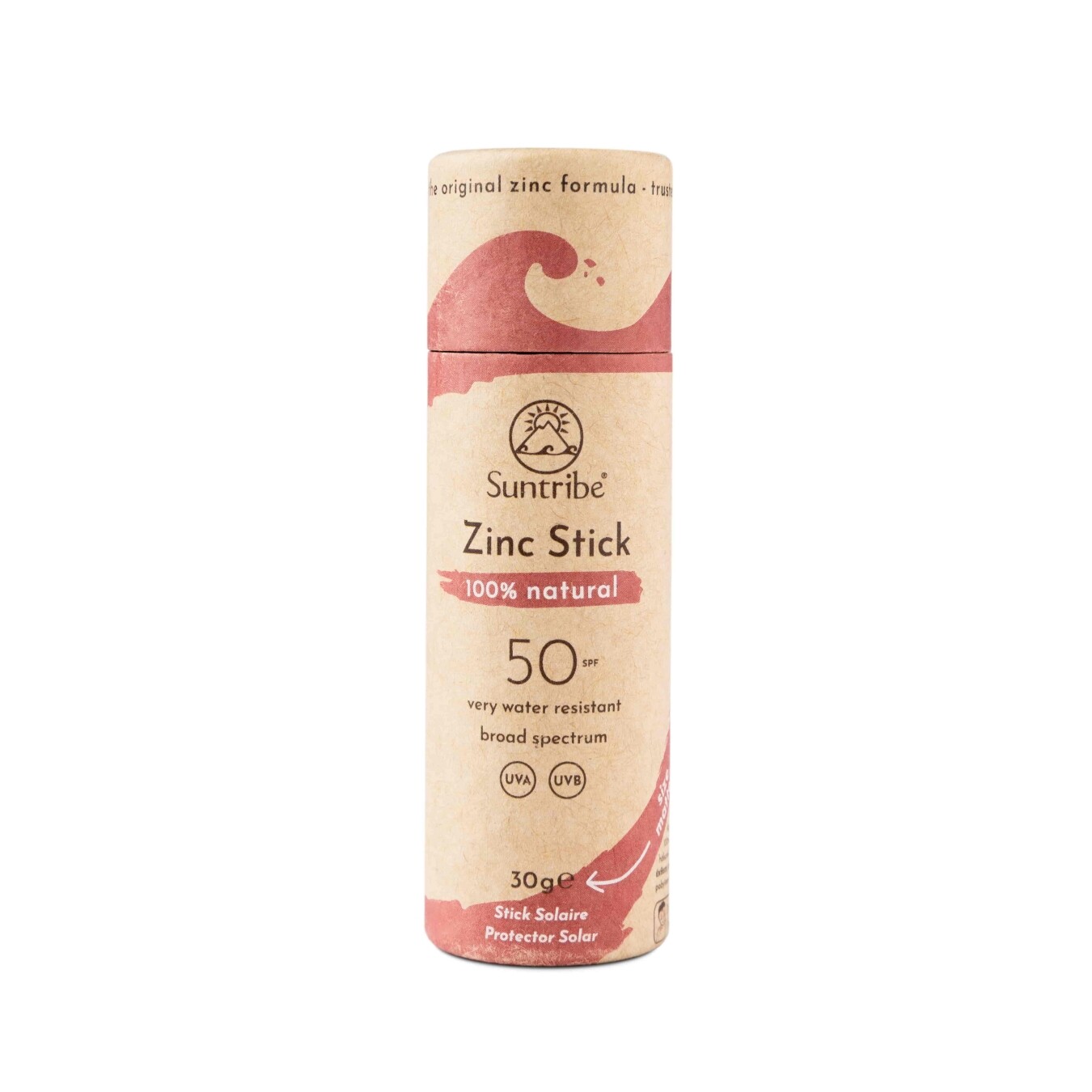 Stick Solar Zinc SPF 30 Coral 30g - Suntribe