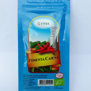 Pimienta Cayena Bio 5g - Virya