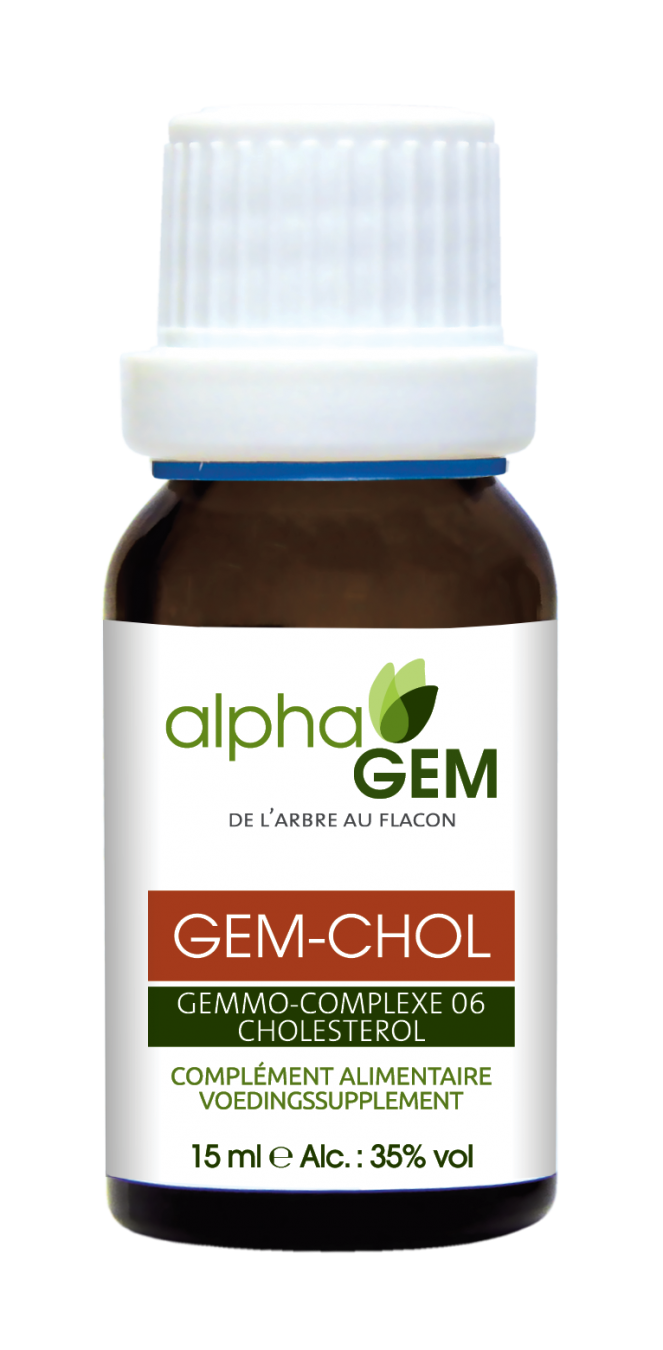 Gem-Chol, Complexo 6 Colesterol - 15ml - Alphagem