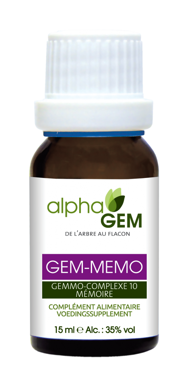 Gem-Memo, Complexo 10 Memória - 15ml - Alphagem
