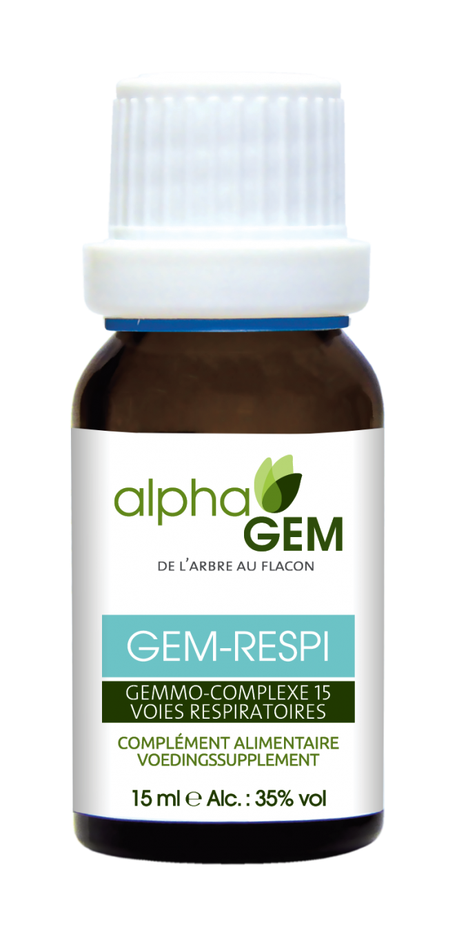 Gem-Respi, Complexo 15 Vias Respiratórias - 15ml - Alphagem