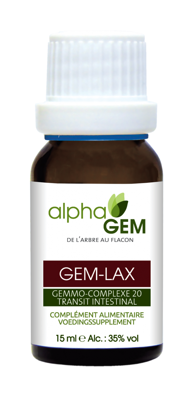 Gem-Lax, Complexo 20 Trânsito intestinal - 15ml - Alphagem