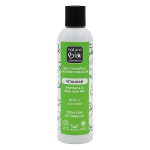 Champô e Condicionador Vitalidade Aloé Vera & Maçã BIO 250ml