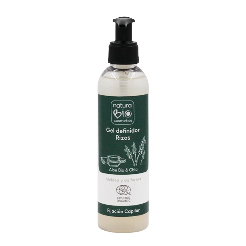 Gel Fixador e Definidor de Caracois Aloé Vera Bio & Chia 200 ml