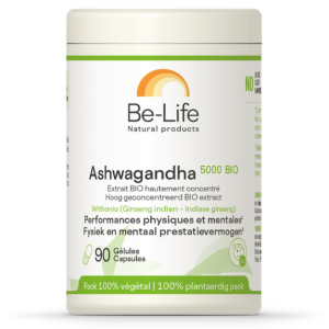 Ashwagandha 5000 Bio - 90 Cápsulas – Be-Life
