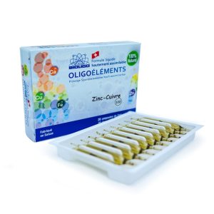 Oligoelemento Zinco-Cobre 20 ampolas – Bioligo