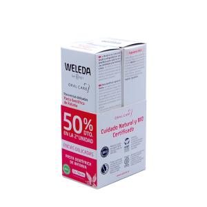 Duo Creme Dental de Ratânia - 2x75ML - Weleda