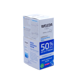 Duo Creme Dental Salino - 2x75ML - Weleda