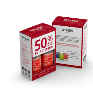 DUO Desodorizante Roll-On de Romã 2x50ml - Weleda