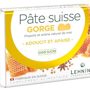 Pâte Suisse Garganta 40 Gomas - Lehning