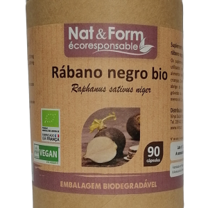 Rábano Negro Bio Eco 90 cápsulas - Nat-Form