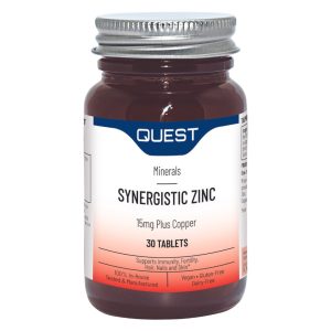 Zinco Sinérgico 30 Comprimidos - Quest