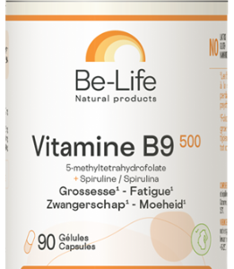 Vitamina B9 500 - 90 cápsulas - Bio-Life
