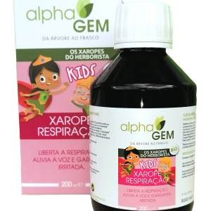 Xarope da Respiração Kids - 200ml - Alphagem
