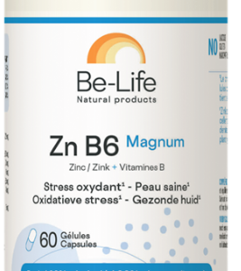 Zinco + B6 Magnum - 60 cápsulas - Bio-Life