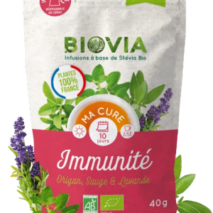 Infusão Bio Stévia Imunidade 50gr - Biovia