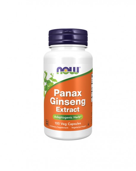 Ginseng - Panax Ginseng - 100 Cápsulas - Now