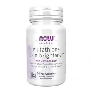 Glutathione Skin Brightene - 30 Cápsulas - Now