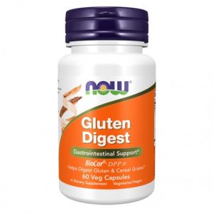Gluten Digest Enzymes - 60 Cápsulas - Now