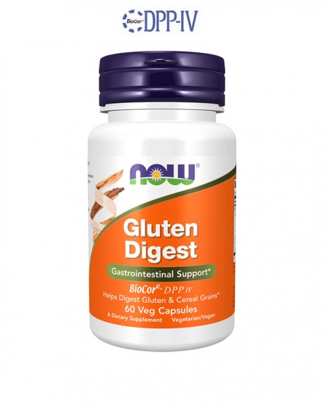 Gluten Digest Enzymes - 60 Cápsulas - Now