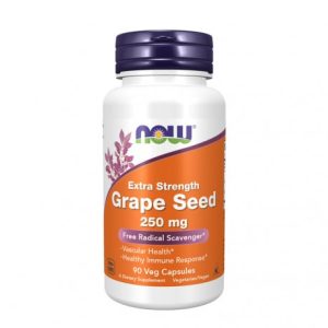 Grape Seed Extra Strength 250 mg - 90 Cápsulas - Now