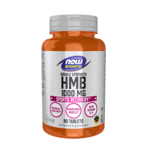 HMB Double Strength 1000 mg - 90 Comprimidos - Now