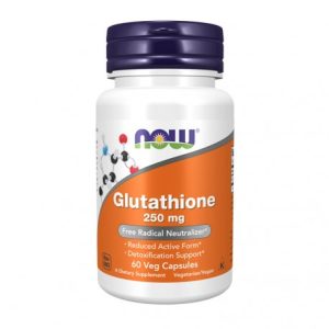 L-Glutathione 250mg - 60 Cápsulas Vegetais - Now