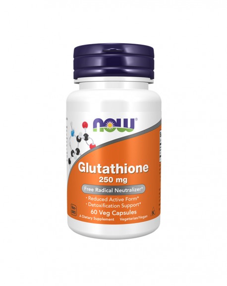 Glutationa 250 mg 60 cápsulas - Now