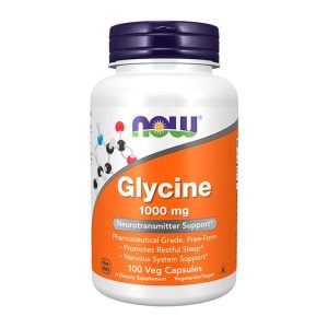 Glycine 1000mg - 100 Cápsulas - Now