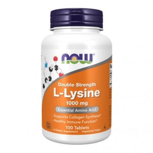 L-Lysine 1000mg - 100 Comprimidos - Now