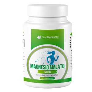 Magnésio Malato 180 Comprimidos - Novo Horizonte