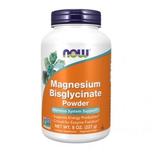 Magnesium Bisglycinate Powder 227gr - Now