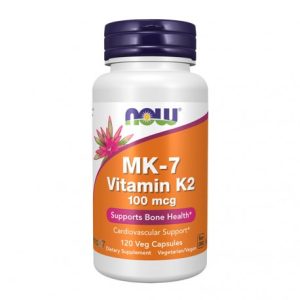 MK-7 Vitamin K-2 100 mcg 120 Cápsulas - Now