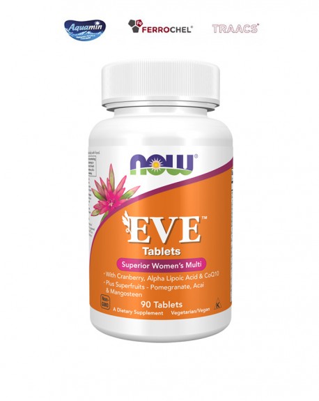 Multivitaminas e Minerais - Eve Woman - 90 Comprimidos - Now