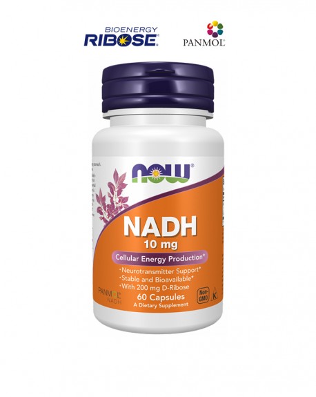 NADH 10mg 60 cápsulas - Now