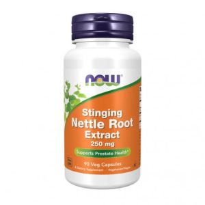 Urtiga - Nettle Root Extract 250 mg - 90 Cápsulas Vegetais - Now