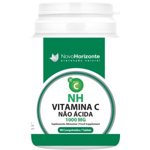 NH Vitamina C 1000 Mg Não Ácida 90 Comprimidos - Novo Horizonte