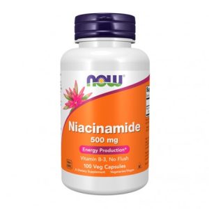 Niacinamide 500mg - 100 Cápsulas - Now