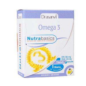 Omega 3 48 softgels - Nutrabasics Drasanvi