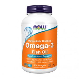 Omega-3 Fish Oil - 200 Capsulas Moles - Now