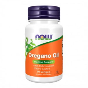 Óleo de Orégãos + Gengibre + Funcho - 90 Cápsulas Moles - Now