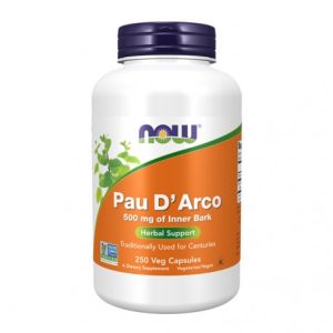 Pau d'Arco 500 mg - 250 Cápsulas Vegetais - Now